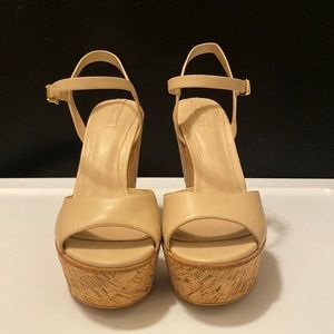 Aldo Nude Wedges